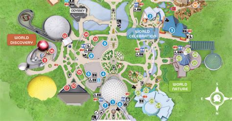 2024 EPCOT Map – Walt Disney World - WDW Magazine