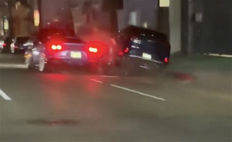 Video Shows Michael B. Jordan Street-Racing Another Ferrari Seconds Before His Crash - autoevolution