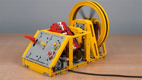 Building A LEGO Pneumatic Engine | Hackaday