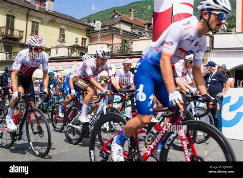 Switzerland, Canton Ticino, Locarno, stage departure from Locarno Stock Photo - Alamy