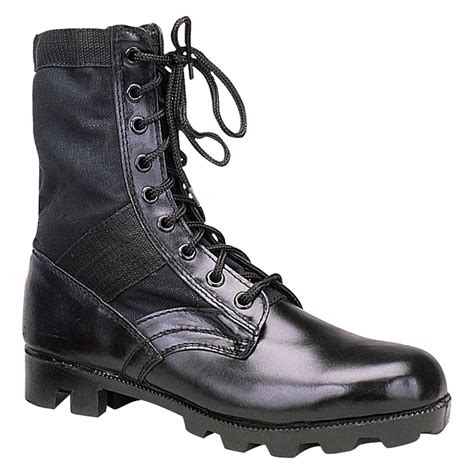 Rothco® 5081-Black-9-Wide - Classic Military Jungle Boots - RECREATIONiD.com