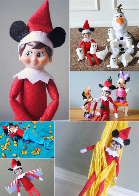 Disney Elf on the Shelf Ideas: 55 Magical Elf Scenarios