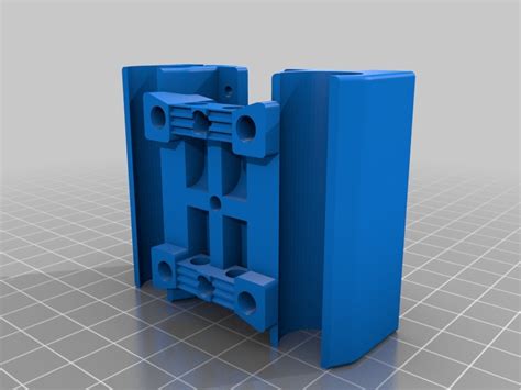 HyperCube Evolution - X-Carriage - Extruder Mount by demanu | Download free STL model ...