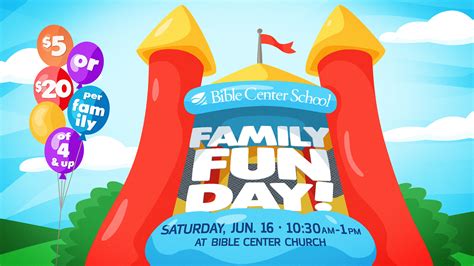 Family Fun Day | Bible Center School