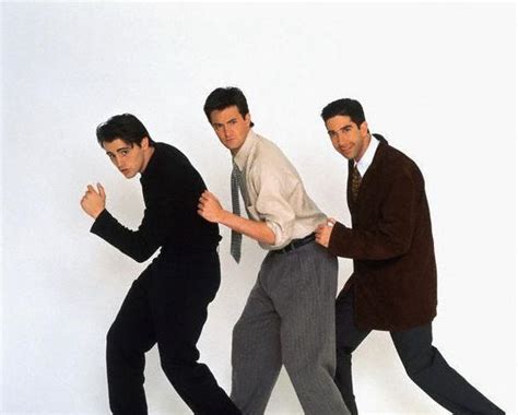 Joey Tribbiani, Chandler Bing, and Ross Geller - Joey Chandler and Ross ...