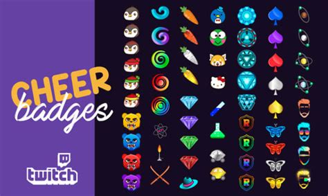 Design bit badges for your twitch by Beyondtmoon