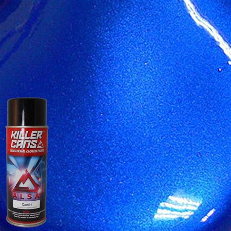 Alsa Refinish 12 oz. Candy Cobalt Blue Killer Cans Spray Paint-KC-CB - The Home Depot