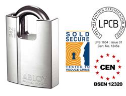 Abloy PL362 | Abloy PL362 Closed Shackle Padlock (CEN6)