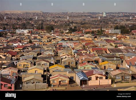 SOWETO, JOHANNESBURG, SOUTH AFRICA - View of Jabulani neighborhood in ...