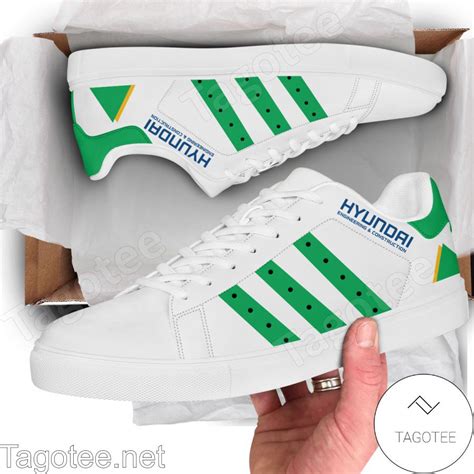 Hyundai Engineering & Construction Logo Print Stan Smith Shoes - BiShop ...