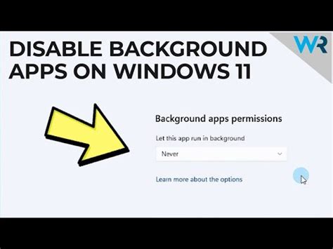 How To Disable Background Apps On Windows 11 - sengeek