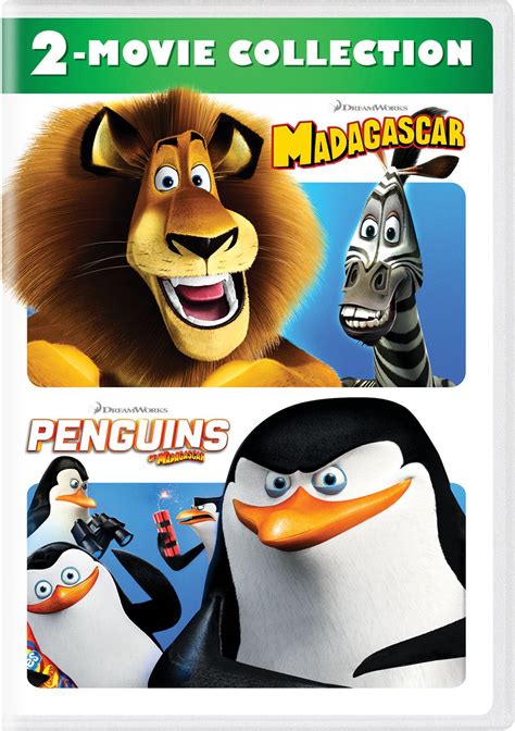 Madagascar/Penguins Of Madagascar: 2-Movie Collection: Amazon.in ...