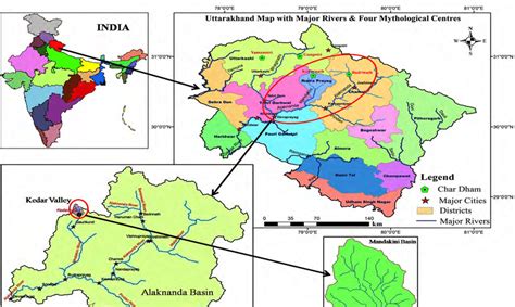 Uttarakhand Temple Map