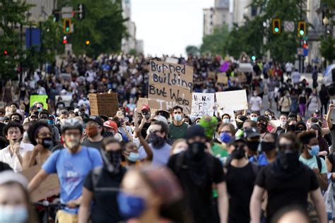 George Floyd protesters: Majority peaceful, few undisciplined locals ...