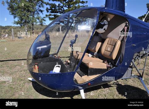 HELICOPTER USED FOR MUSTERING CATTLE Stock Photo - Alamy