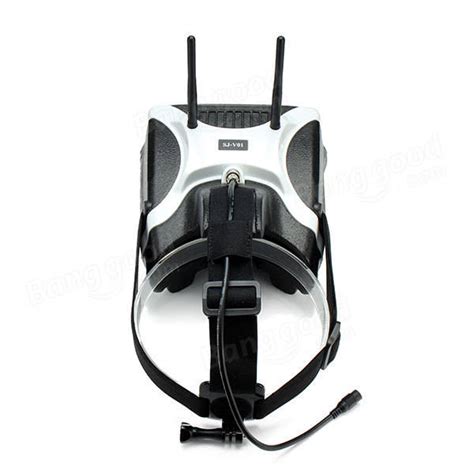 SJ-V01 5.8G 40CH FPV Goggles 7 Inch 1280x800 HD Video Glasses with HDMI Input Sale - Banggood.com