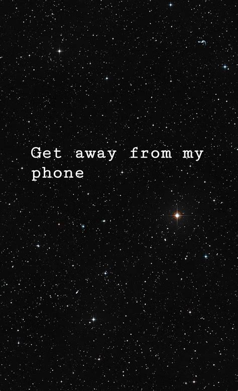 Get away, galaxy, space, quotes, HD phone wallpaper | Peakpx