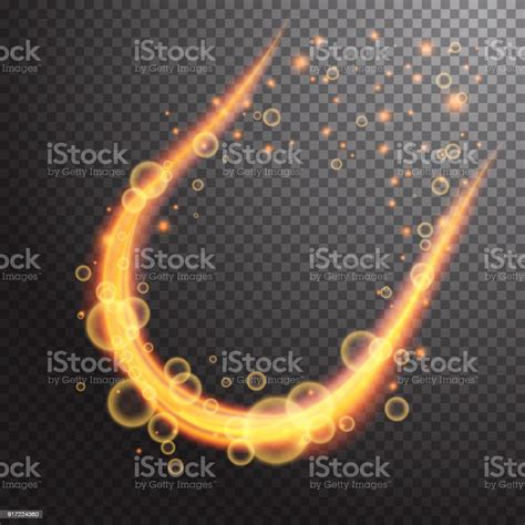 Shining Light Effect Design Element Stock Illustration - Download Image Now - Abstract, Bright ...