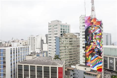 This Brazilian Street Artist Is Using Art to Inspire São Paulo | HuffPost