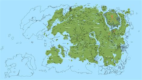 Elder Scrolls Map Of Akavir