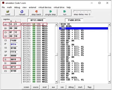 8086 Data Transfer Instructions - Assembly Language Programming