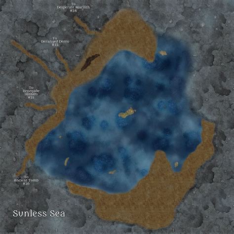 Sunless Sea | Inkarnate - Create Fantasy Maps Online