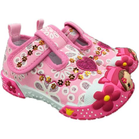 ENARI - Baby Toddler Girl Shoes Size 4 Pink Walking Sneakers - Walmart.com - Walmart.com