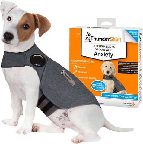 ThunderShirt for Dogs, Small, Heather Gray Classic - Dog Anxiety Vest - PanelPet.com