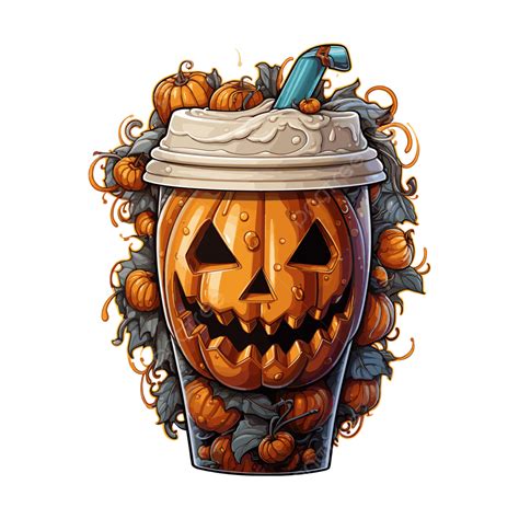 Halloween Coffee Cup Vector, Halloween, Coffee, Cup PNG and Vector with Transparent Background ...