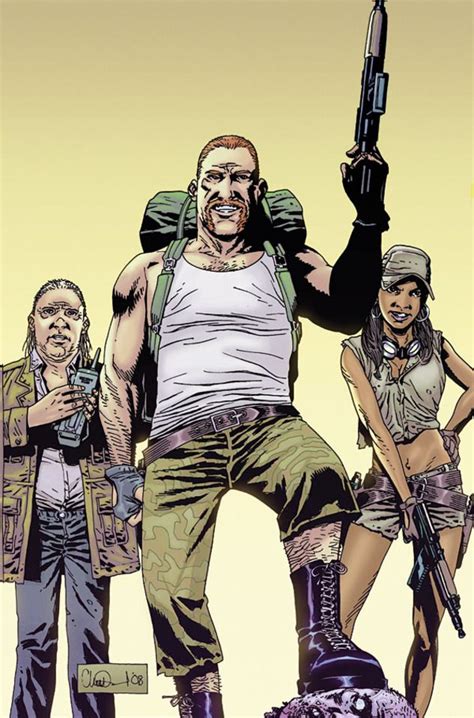 The Walking Dead - Abraham Ford, Eugene Porter, and Rosita Espinosa | Image comics, The walking ...