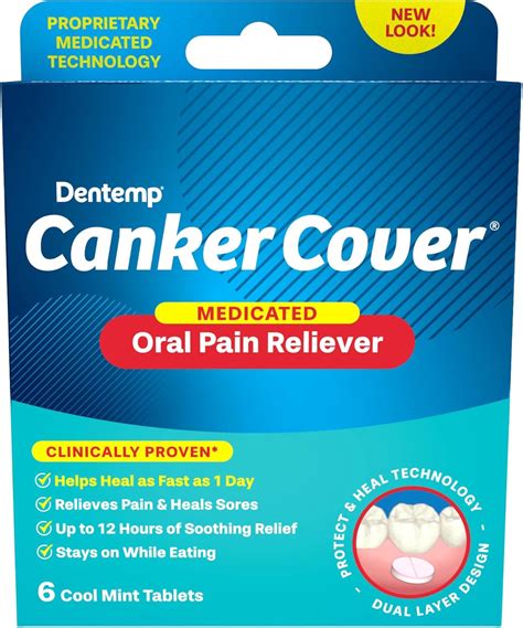 Dentemp Canker Cover - Canker Sore Medicine Pain Philippines | Ubuy