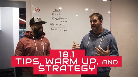 ALL of the CrossFit Open 18.1 Tips, Prep and Strategy Videos | The Barbell Spin