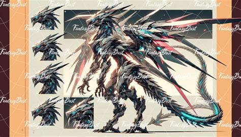 Fantasy Dragon 0327 - Adoptable OPEN by FantasyBust on DeviantArt