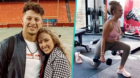 Patrick Mahomes’ Fiancée Brittany Matthews Shows Off Fitness Routine 2 ...