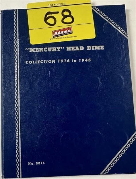 MERCURY HEAD DIMES, 1916-1945, APPROX: 78 | Live and Online Auctions on HiBid.com