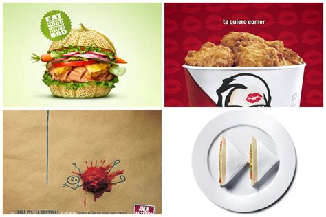 Creative Restaurant Print Ads