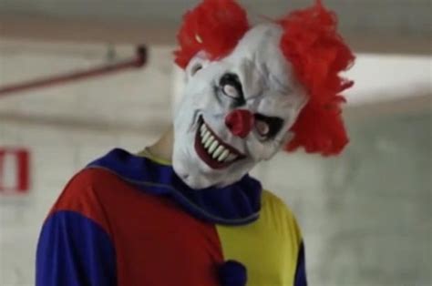 VIDEO: The killer clown returns! Watch new chilling footage of scariest ...