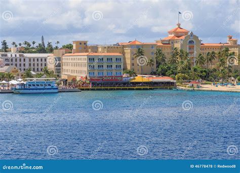 Downtown Nassau, the Bahamas Editorial Stock Photo - Image of building ...