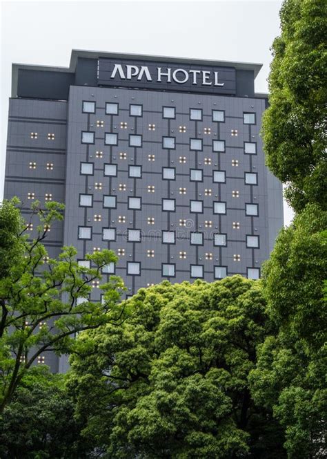 Apa Hotel Group in Tokyo - Apa Hotel Ueno Park - TOKYO, JAPAN - JUNE 12, 2018 Editorial Photo ...