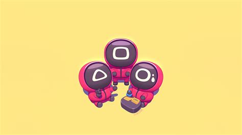 #1319333 Squid Game 4K, Minimalist - Rare Gallery HD Wallpapers