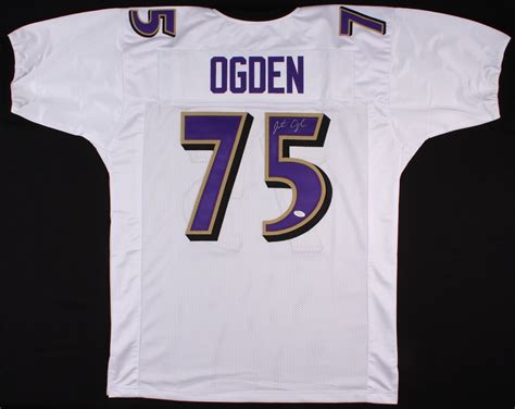 Jonathan Ogden Signed Ravens Jersey (JSA COA) | Pristine Auction