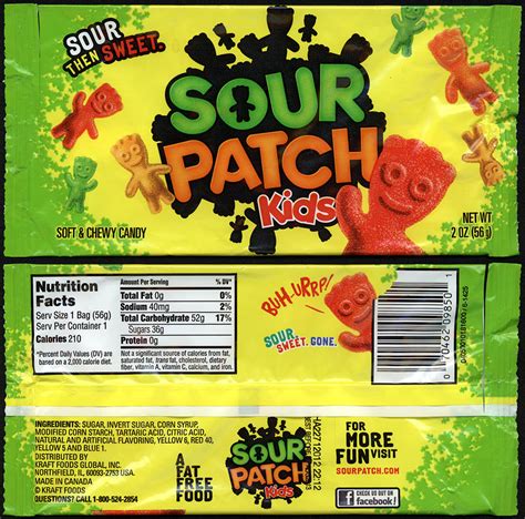 Sour Patch Kids’ New Packaging! Plus a little history… | CollectingCandy.com