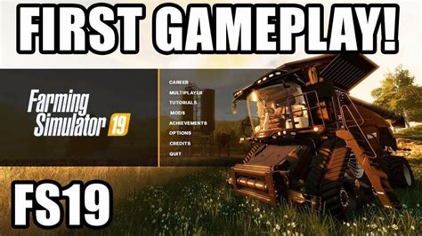 FARMING SIMULATOR 19 | GAMEPLAY - First Look (Gamescom) - FS19 mod - FS19.net