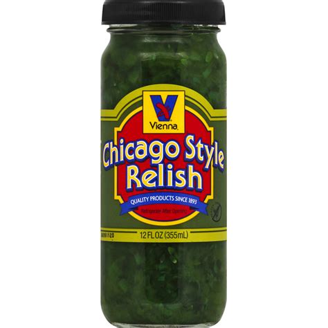 Vienna Relish, Chicago Style (12 fl oz) Delivery or Pickup Near Me - Instacart