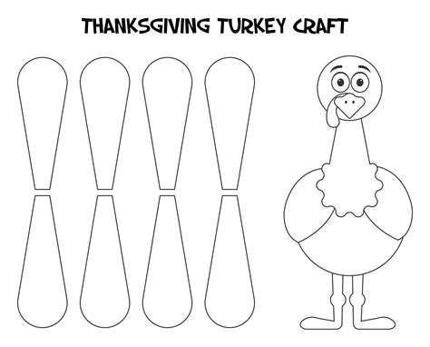 Thanksgiving Craft Templates - 10 Free PDF Printables | Printablee