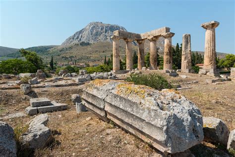 Free download | HD wallpaper: Corinthia, Greece, architecture, ruins | Wallpaper Flare