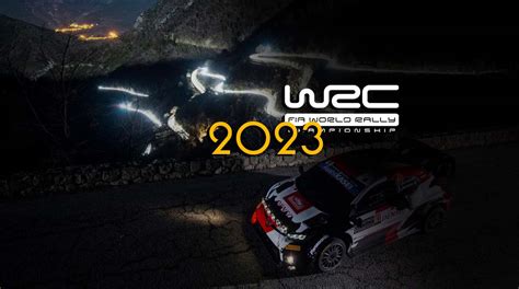 2023 World Rally Championship - calendar and results