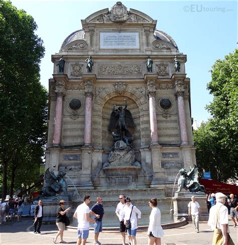 HD photos of Place Saint Michel square in Paris France - Page 1