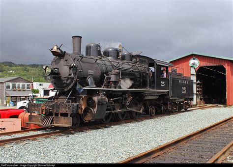 MCR 25 Oregon Coast Scenic Railroad Steam 2-6-2 at Garibaldi, Oregon by Ronnie Schnepf | Scenic ...