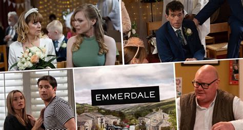 Emmerdale spoilers: Disaster strikes on Marlon and Rhona’s wedding day ...